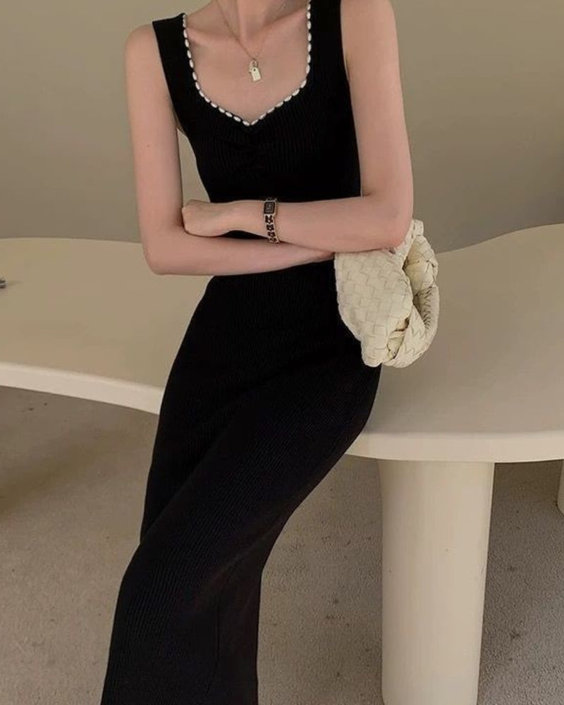 Luna Knit Dress - Old Money